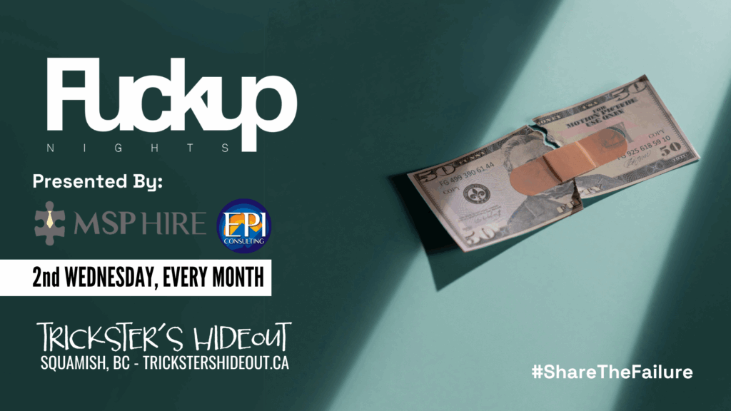 FuckUp Nights Banner