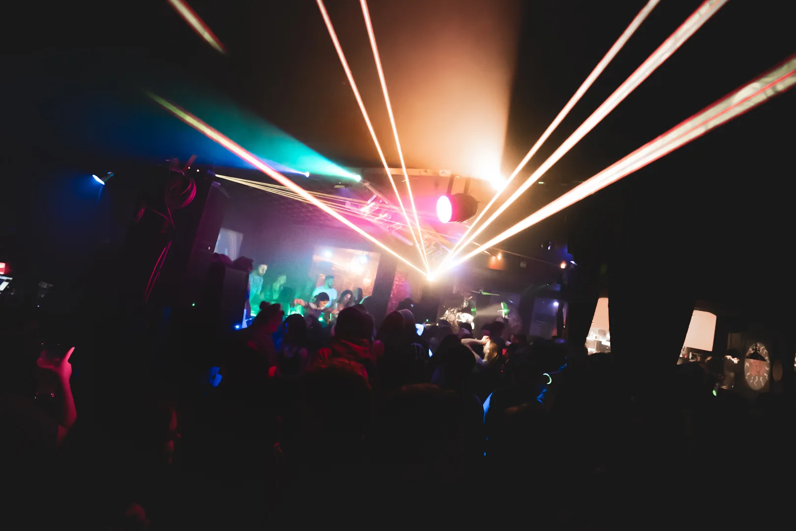 Squamish Night Life Promoters 5 Dancing under laser lights