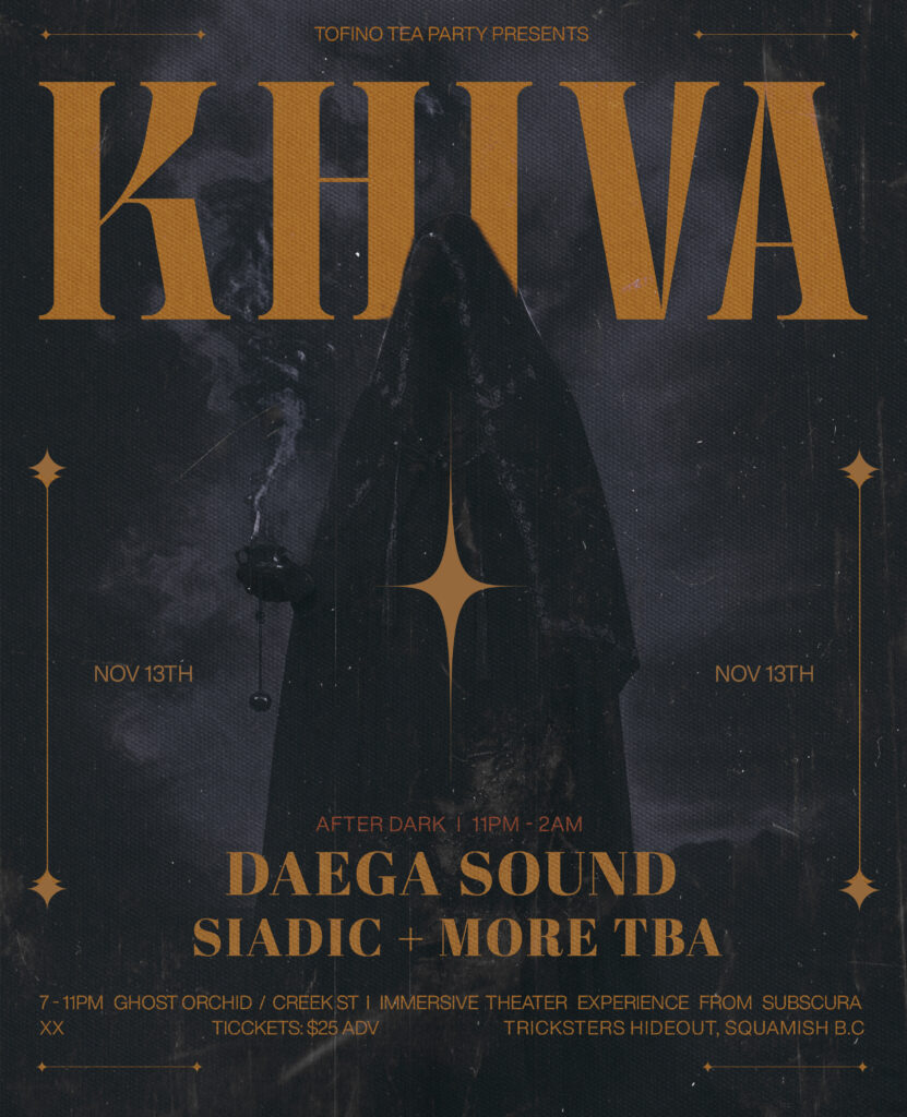 KHIVA + SUBSCURA 4 Nov 13 later ppster